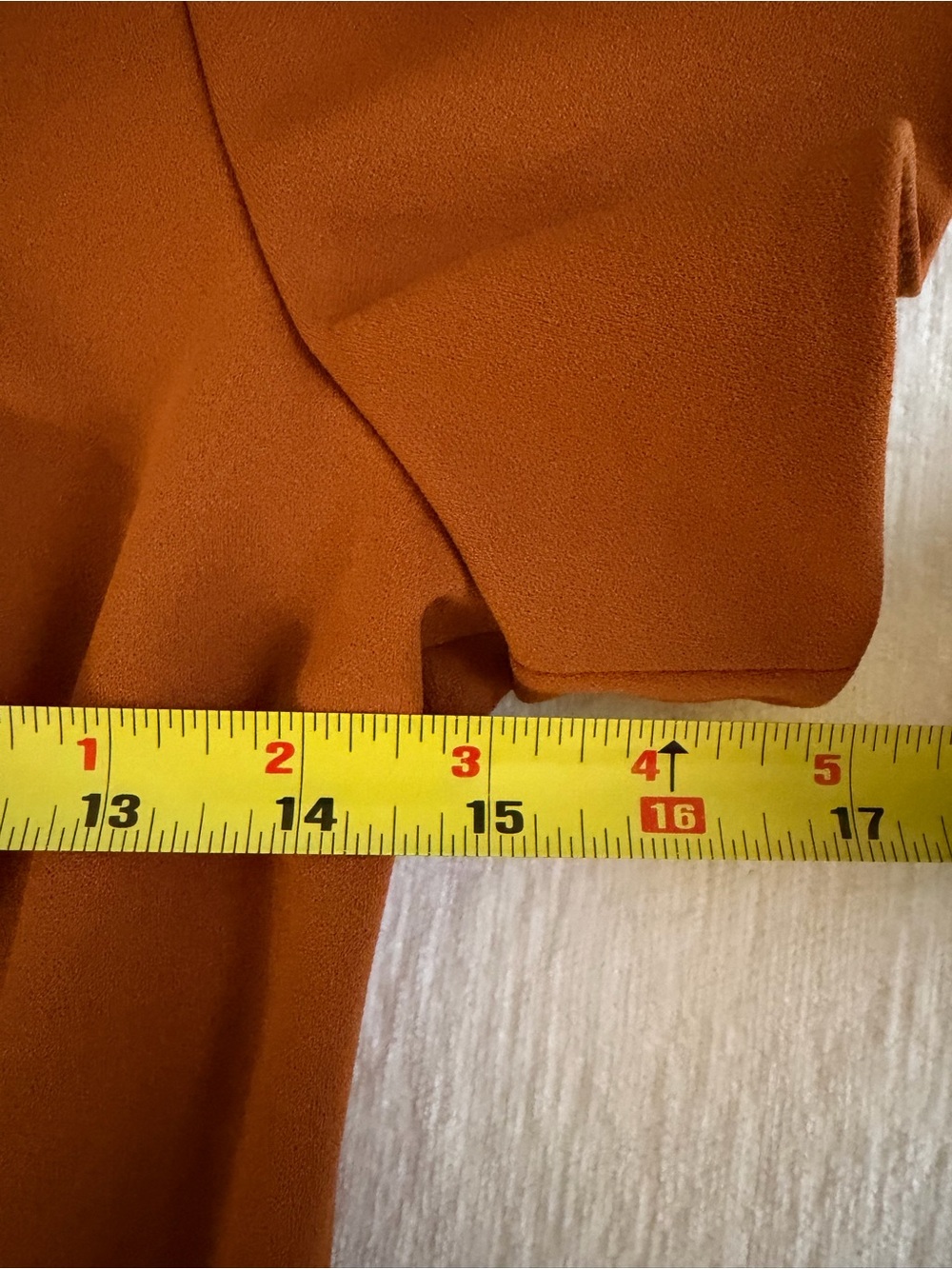 Calvin Klein Puff-Sleeve Sheath Midi Dress in Mustard - Picture 7 of 9